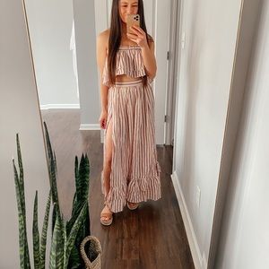 Two piece set skirt and top